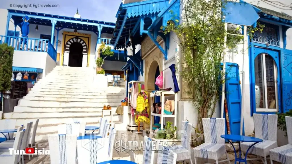 attractions cafes galeriesville de sidi bou said tunisie eytravels
